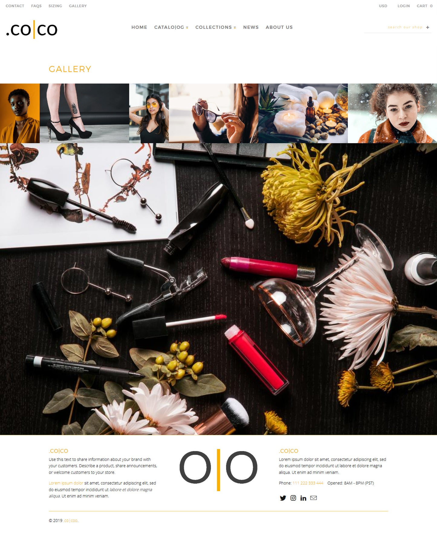 .co│co – shopify template - inSTUDIO43