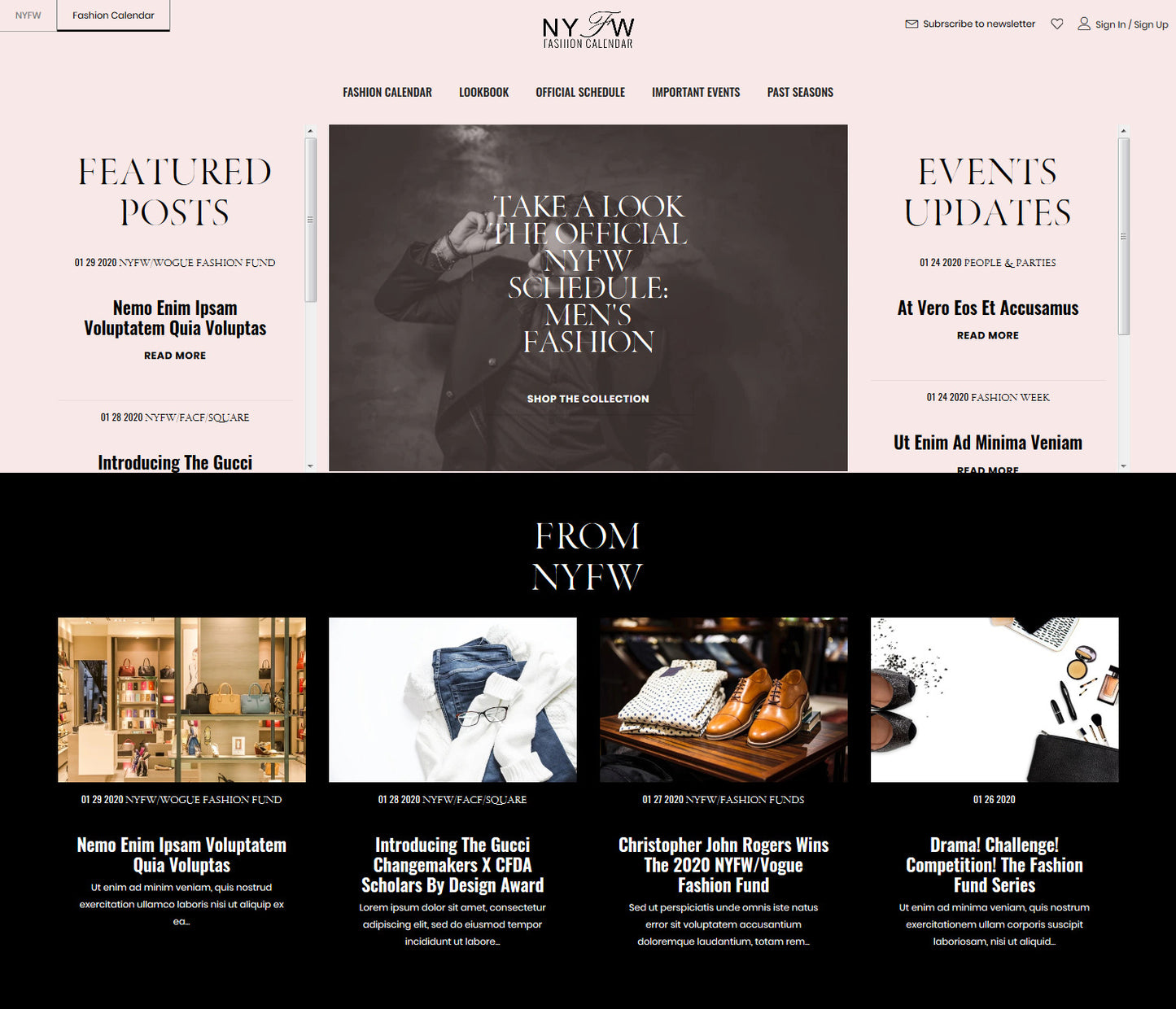 Fashion FWNY - Shopify Template - inSTUDIO43