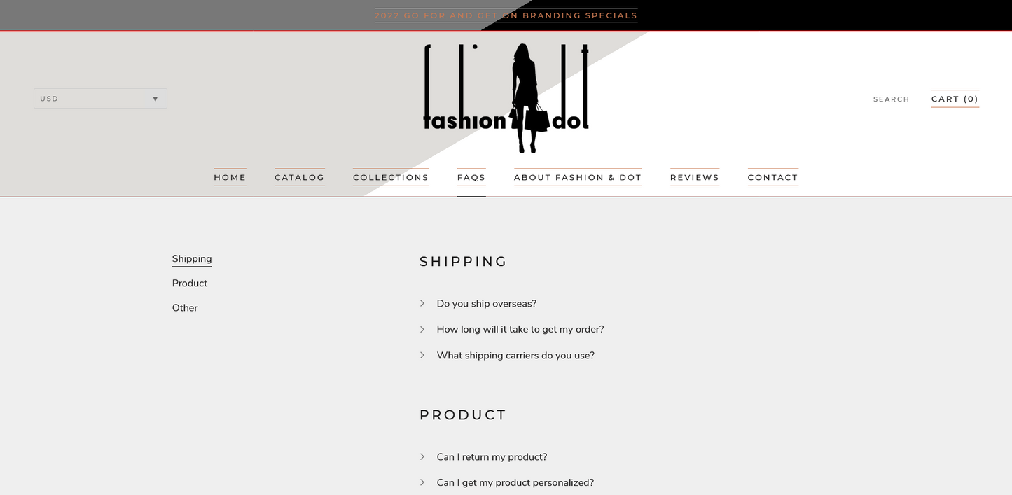 Fashion & Dot - Shopify Template - inSTUDIO43