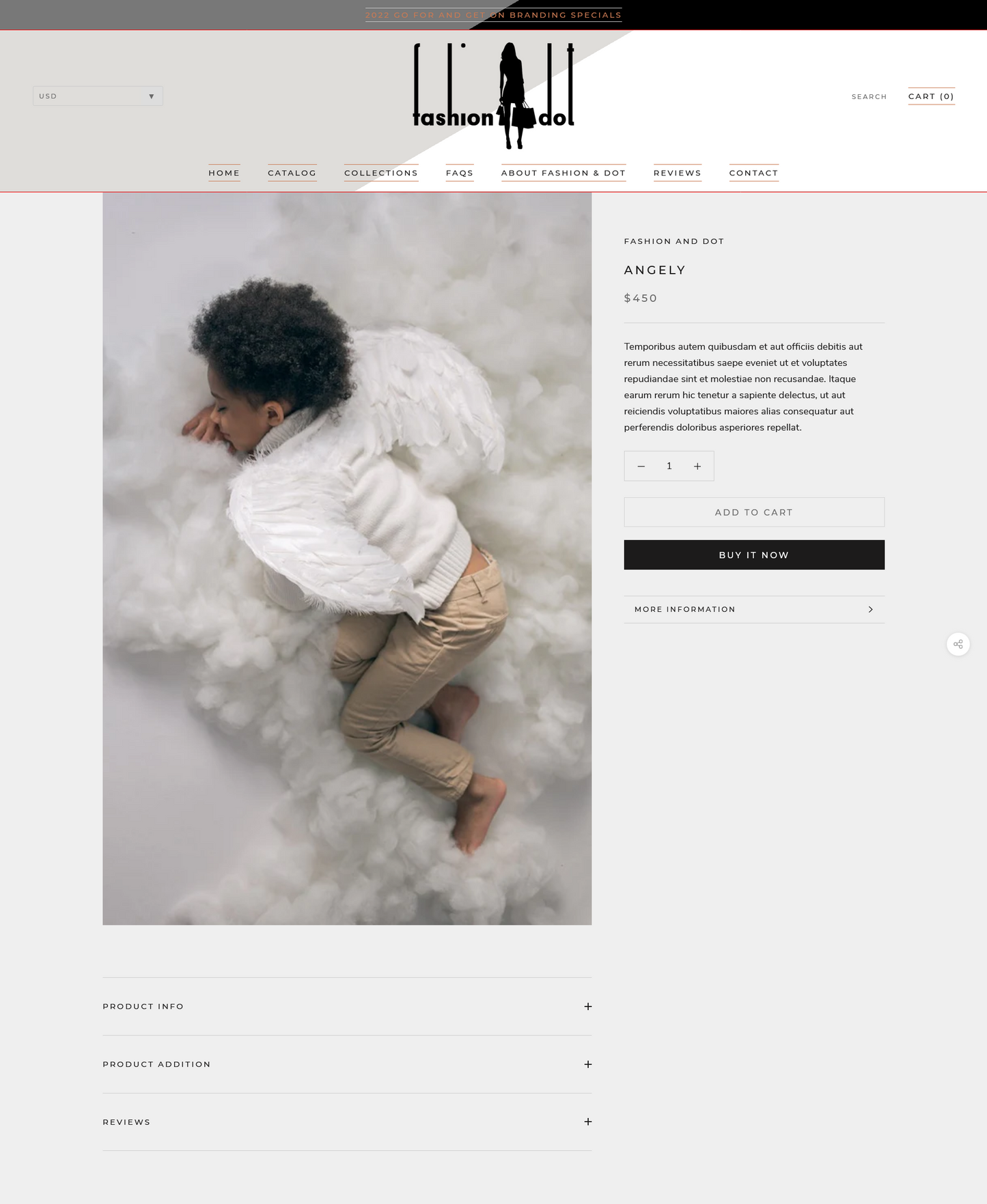 Fashion & Dot - Shopify Template - inSTUDIO43