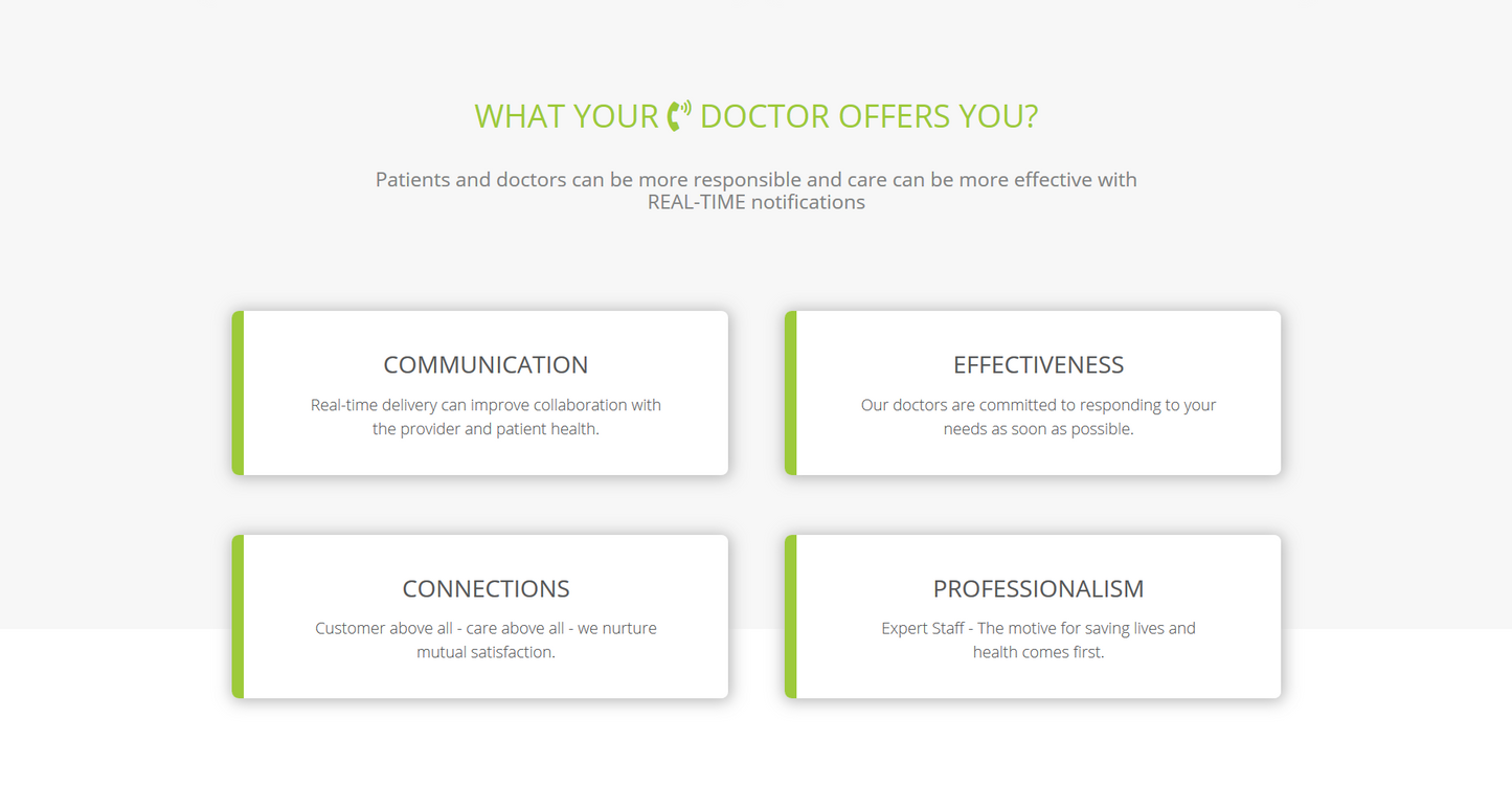 Call My Doc – Landing Page - inSTUDIO43