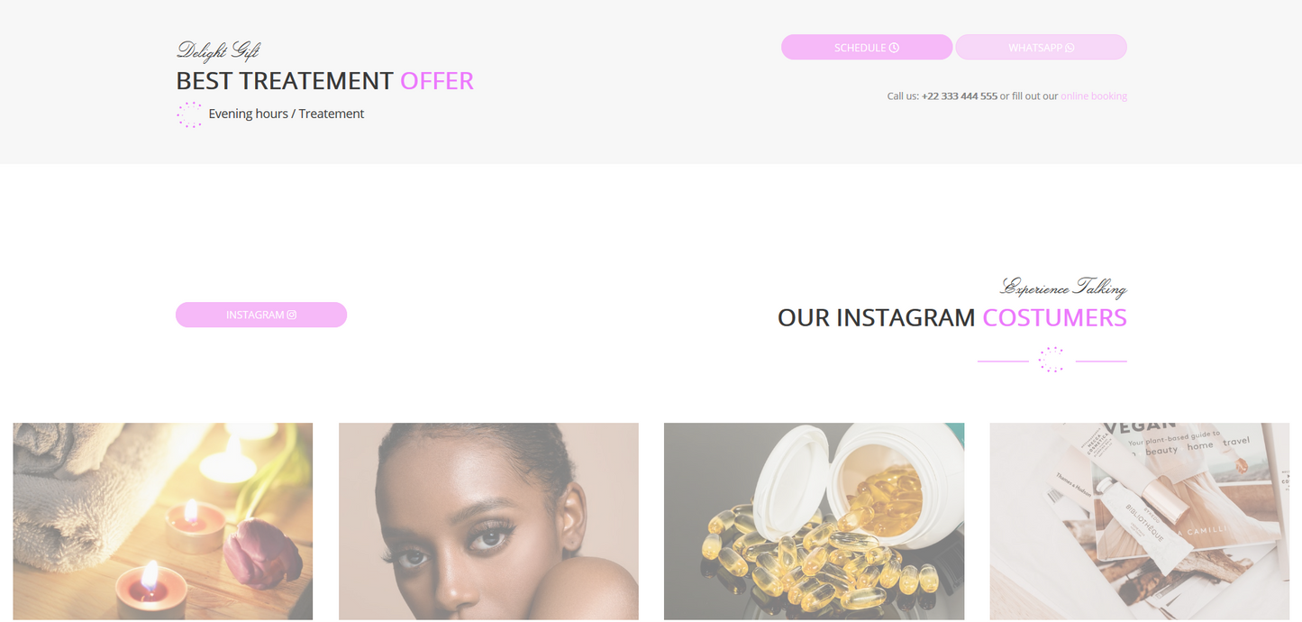 Delight – Landing Page - inSTUDIO43