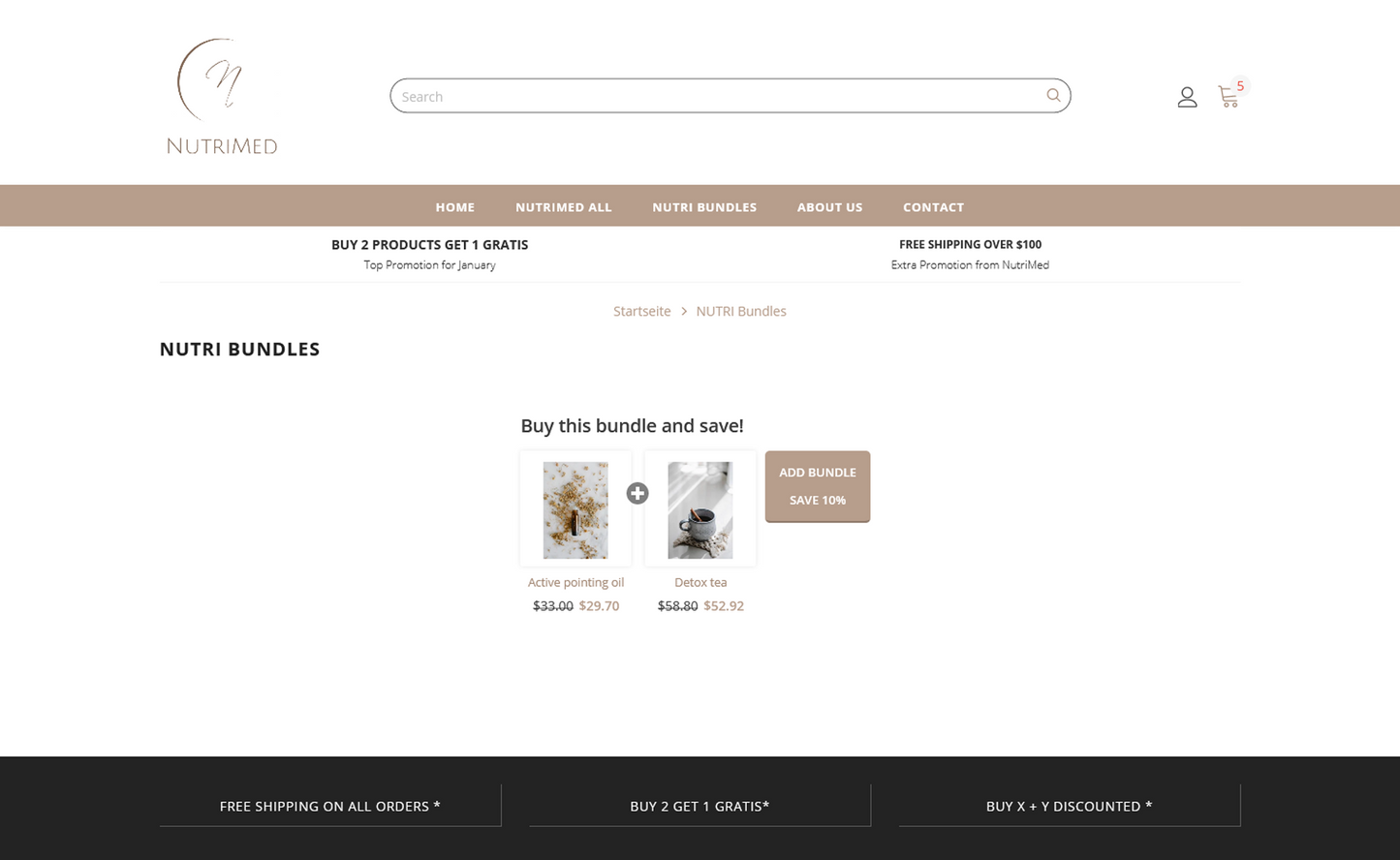 NUTRIMED - Shopify Template - inSTUDIO43