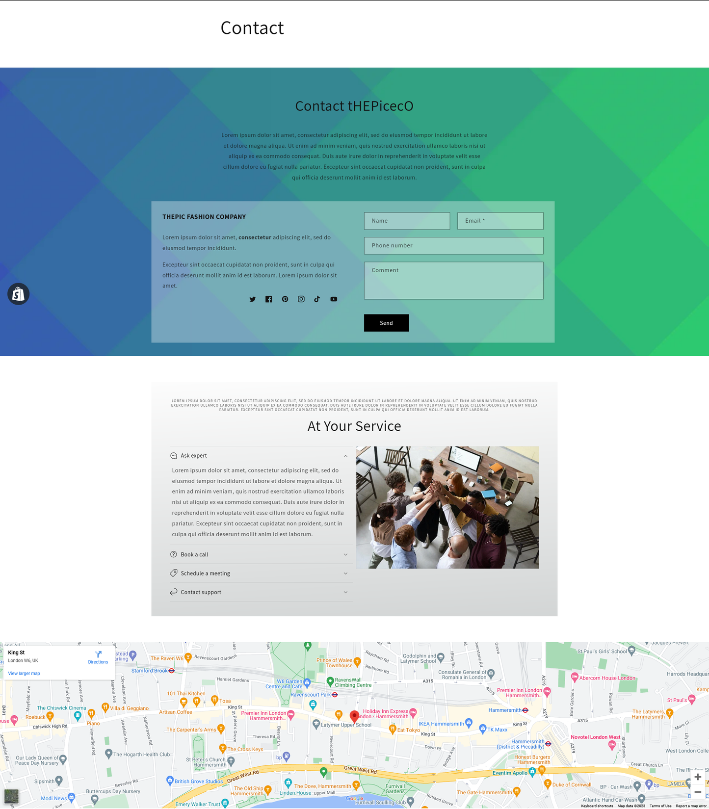 ThePiCeCO -Shopify Fashion Theme - inSTUDIO43