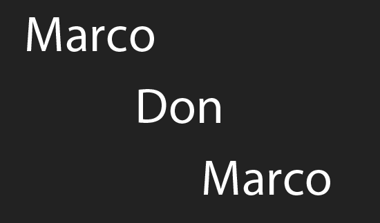 Marco Don Marco - inSTUDIO43