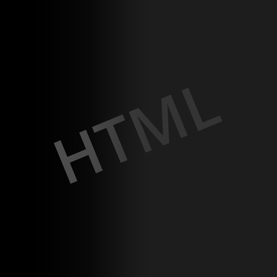 HTML template
