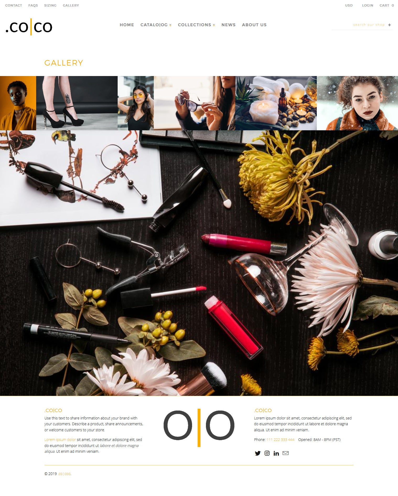 .co│co – shopify template - inSTUDIO43