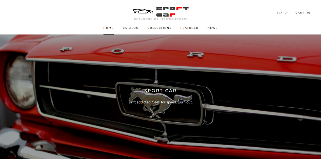 Sport Car – Shopify Theme - inSTUDIO43