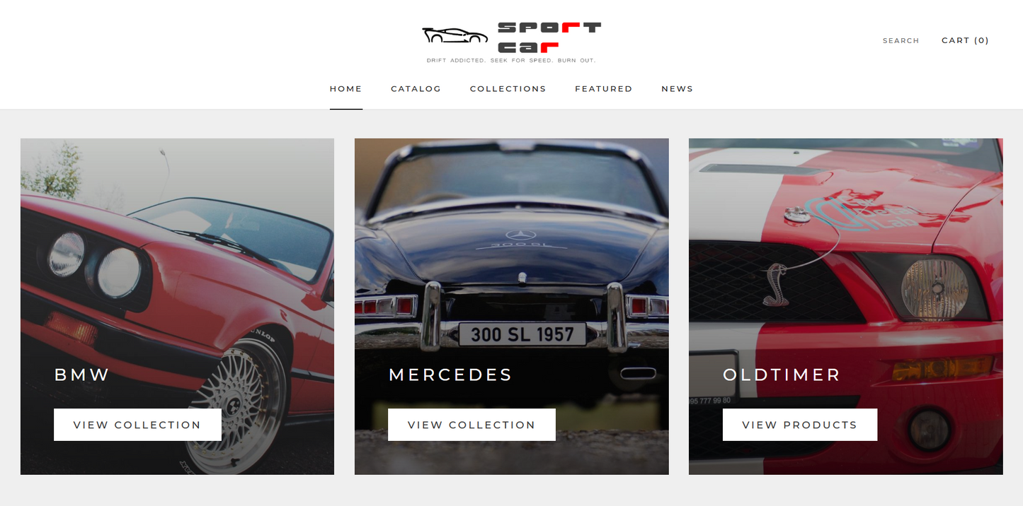 Sport Car – Shopify Theme - inSTUDIO43