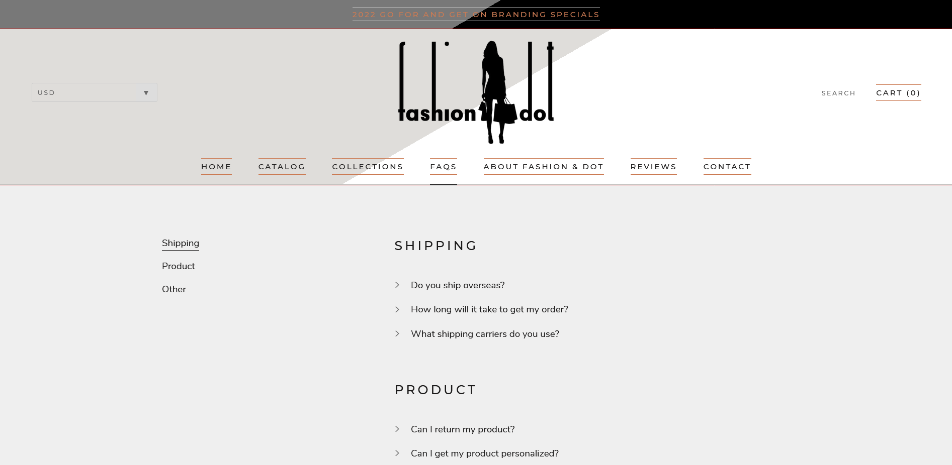 Fashion & Dot - Shopify Template - inSTUDIO43