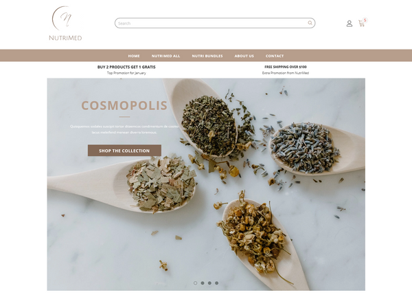 NUTRIMED - Shopify Template - inSTUDIO43
