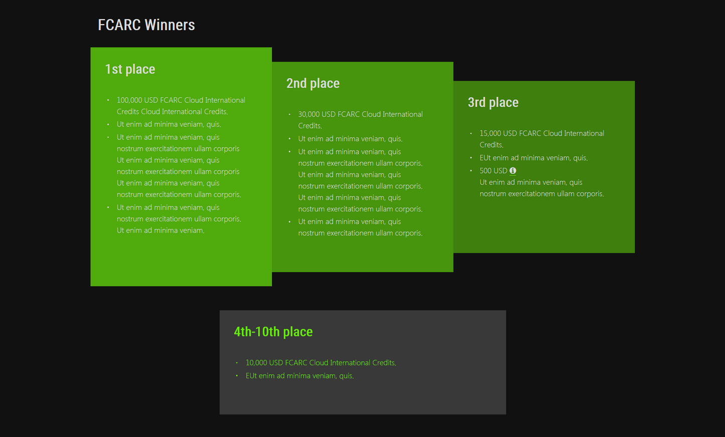 Featured Competition - inSTUDIO43