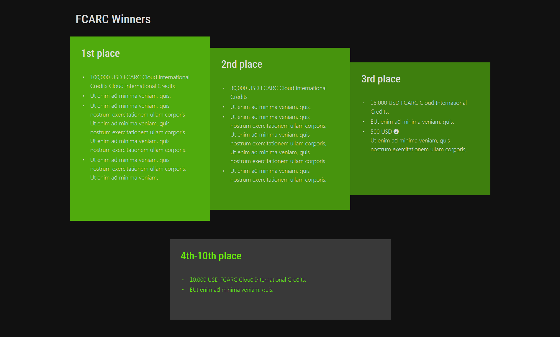 Featured Competition - inSTUDIO43