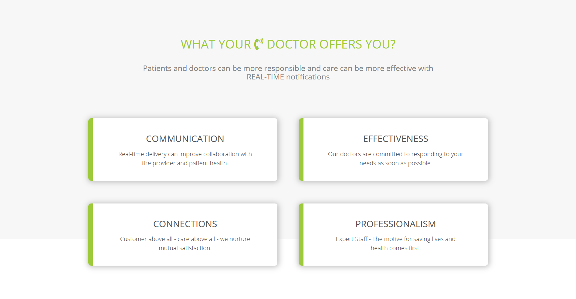 Call My Doc – Landing Page - inSTUDIO43