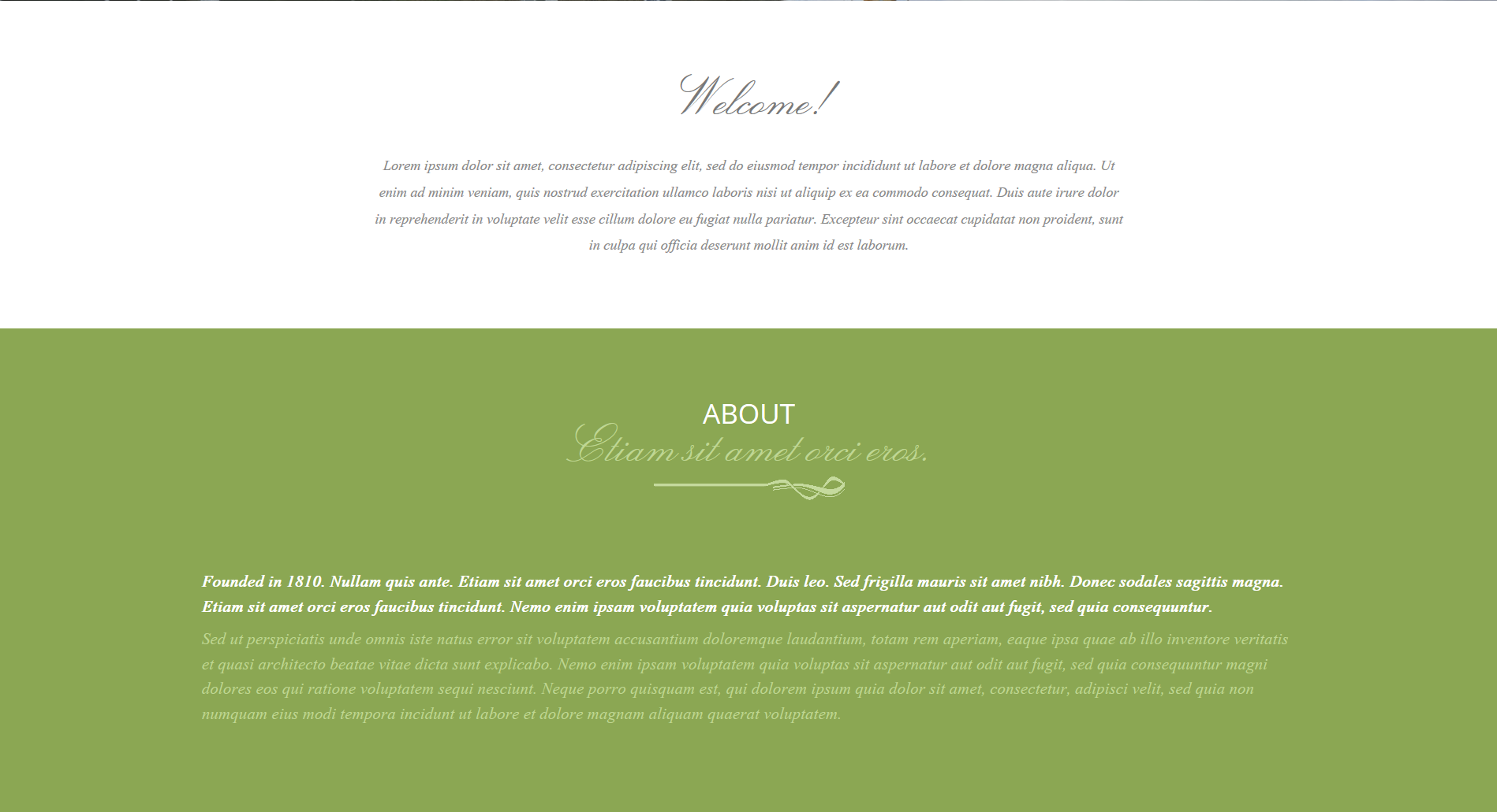 The Villa – Real Estate Landing Page - inSTUDIO43