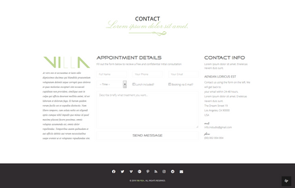 The Villa – Real Estate Landing Page - inSTUDIO43