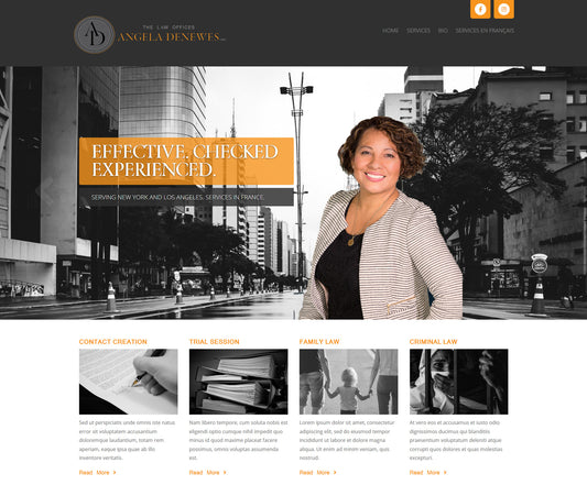 Law Offices – Simple HTML Template - inSTUDIO43