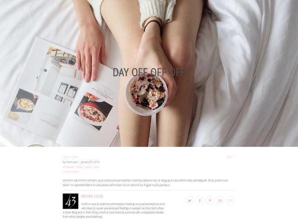 morE∞Less - inSTUDIO43