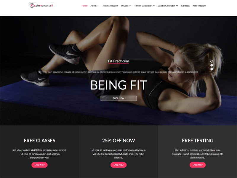 Workout Keto Program - inSTUDIO43