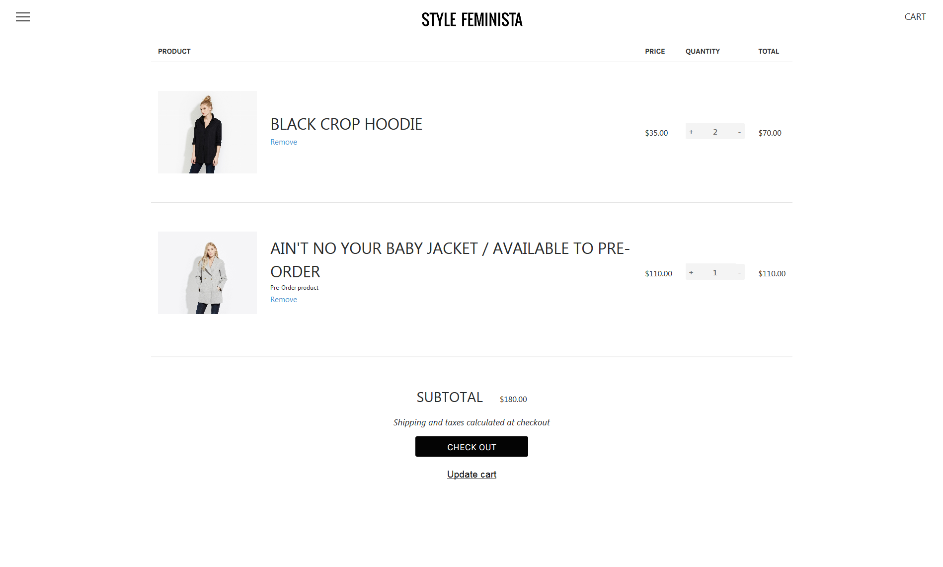 Style Feminista - inSTUDIO43